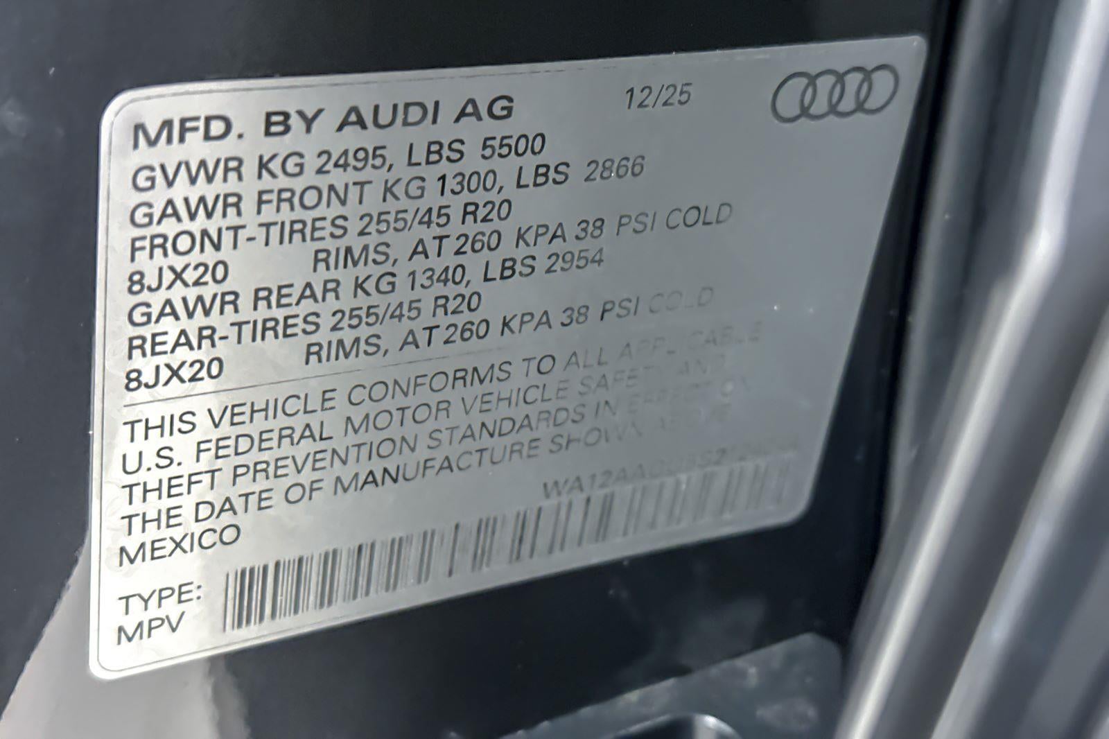2025 Audi Q5 Premium Plus