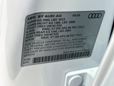 2026 Audi Q5 Premium Plus