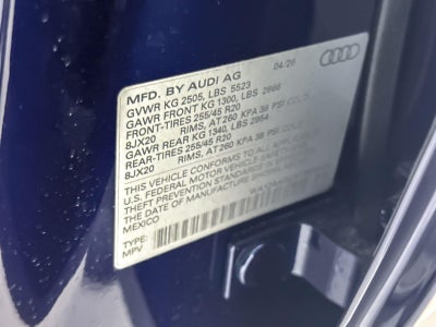 2026 Audi Q5 Premium Plus