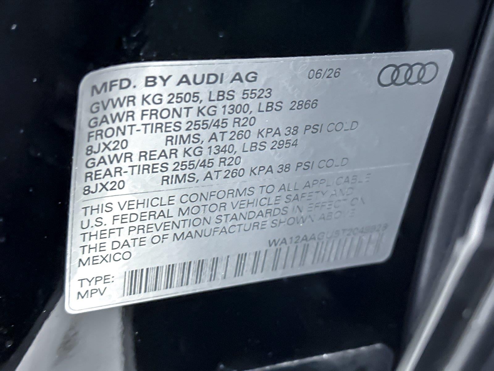 2026 Audi Q5 Premium Plus