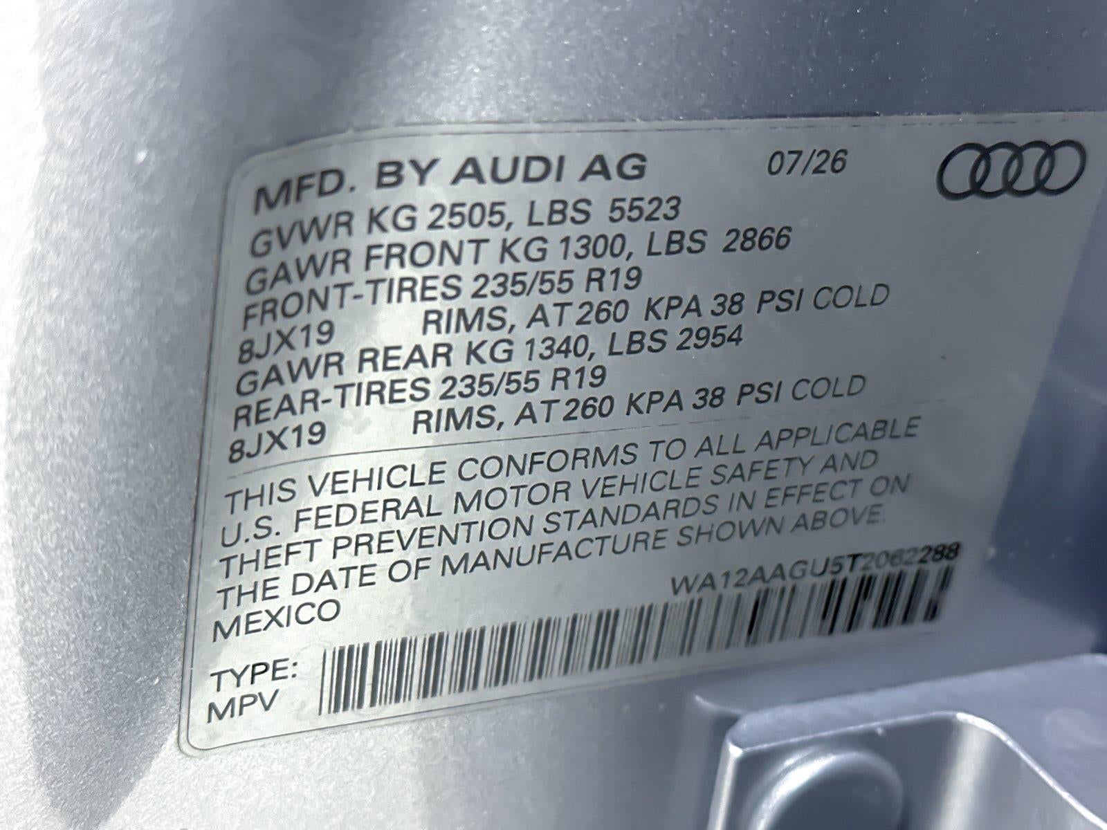 2026 Audi Q5 Premium Plus