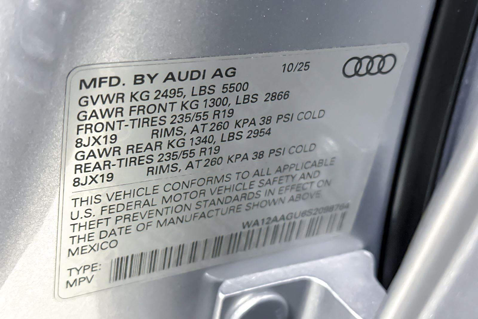 2025 Audi Q5 Premium Plus