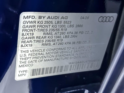 2026 Audi Q5 Premium Plus