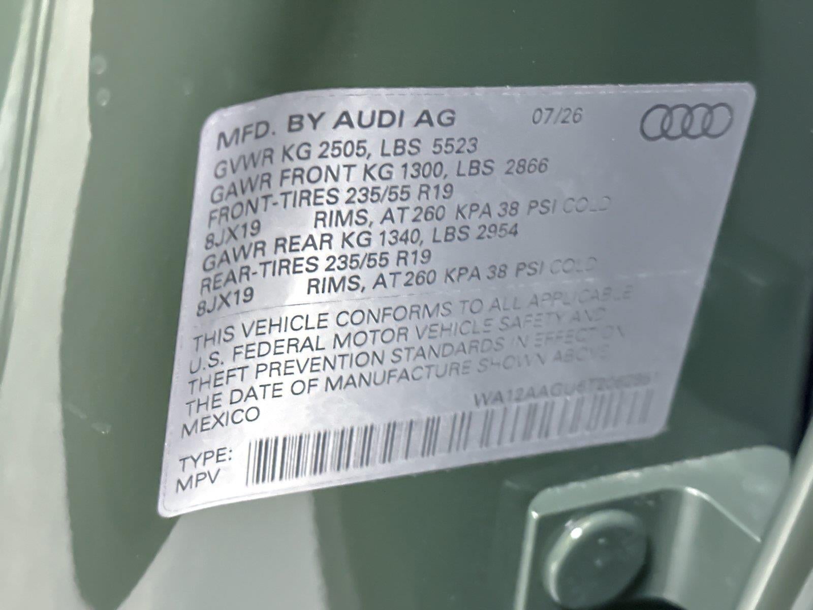 2026 Audi Q5 Premium Plus