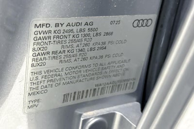 2025 Audi Q5 Premium Plus