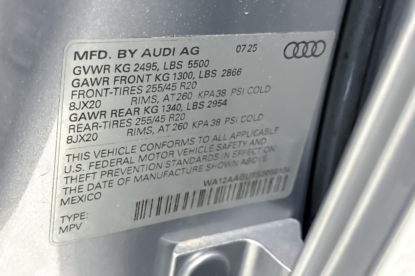 2025 Audi Q5 Premium Plus