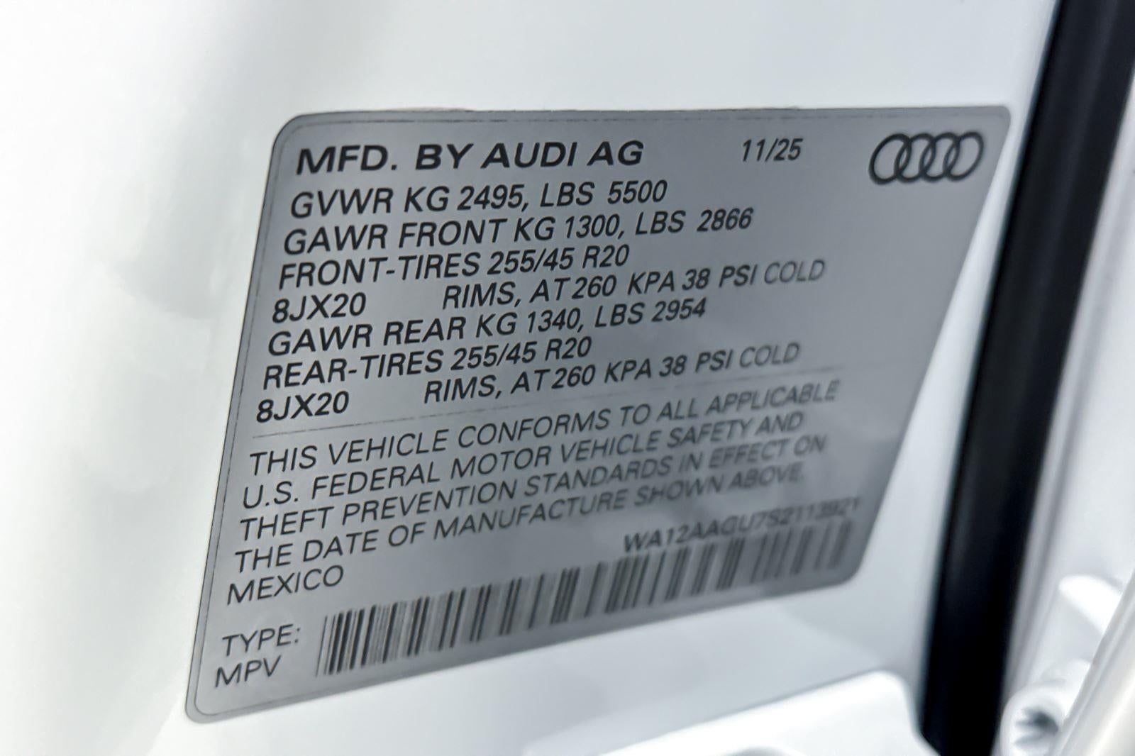 2025 Audi Q5 Premium Plus