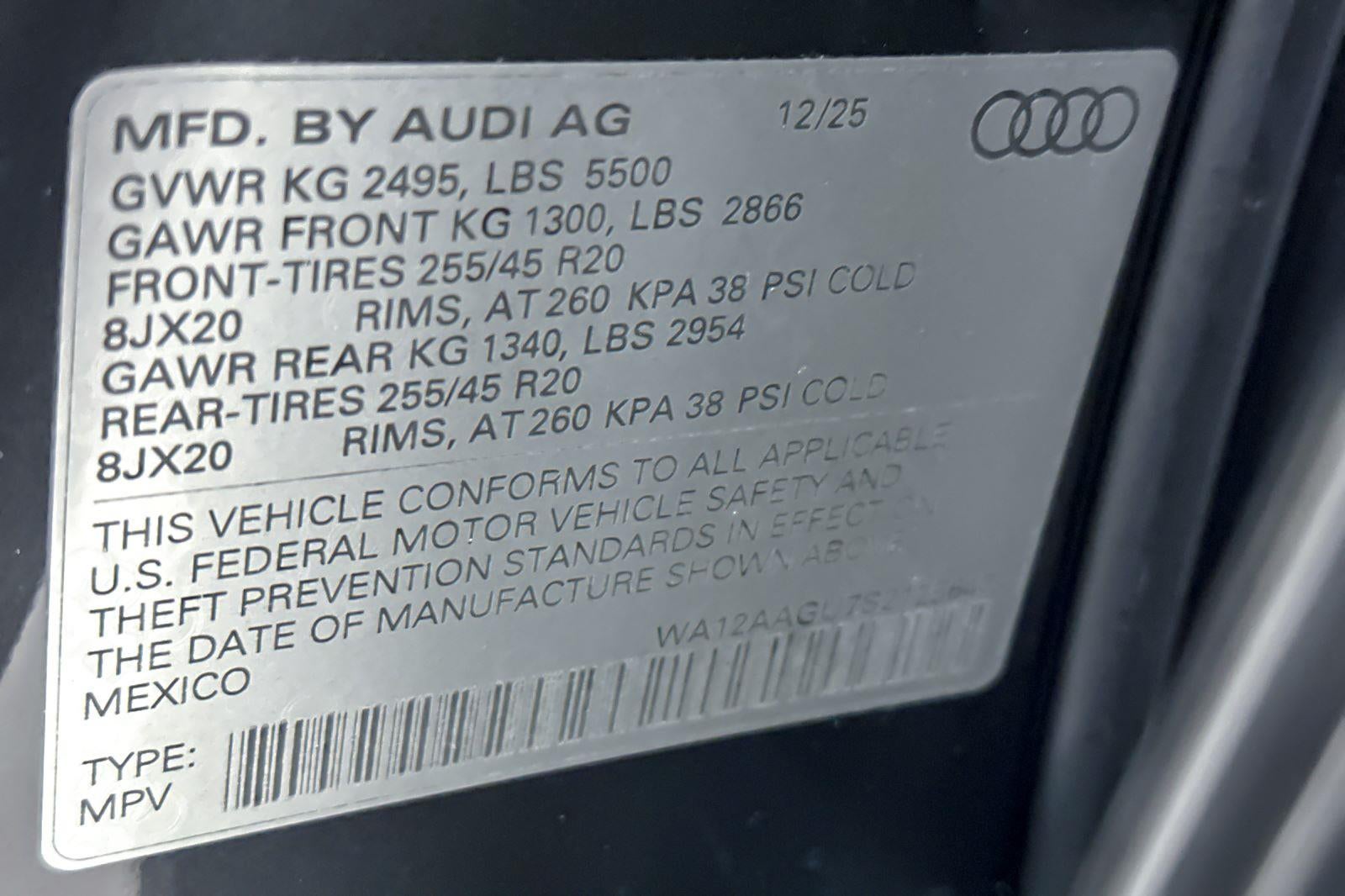 2025 Audi Q5 Premium Plus