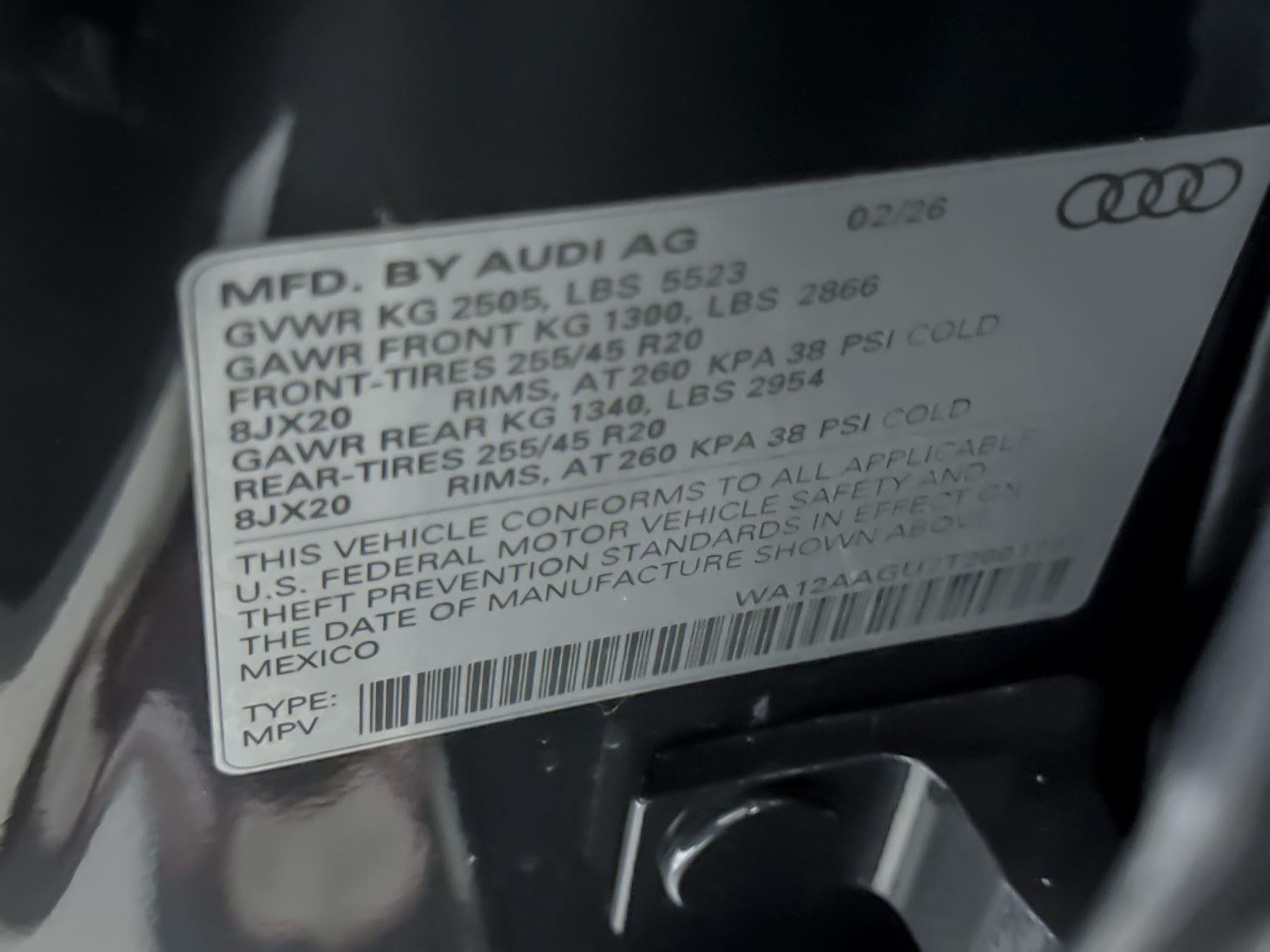 2026 Audi Q5 Premium Plus