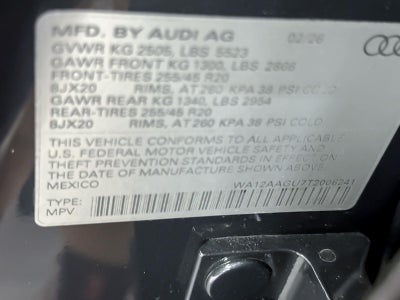 2026 Audi Q5 Premium Plus