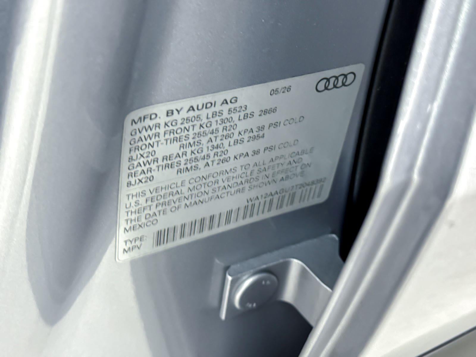 2026 Audi Q5 Premium Plus