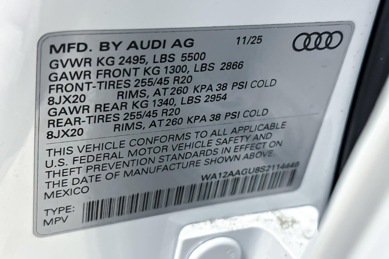 2025 Audi Q5 Premium Plus