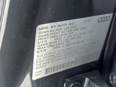 2026 Audi Q5 Premium Plus