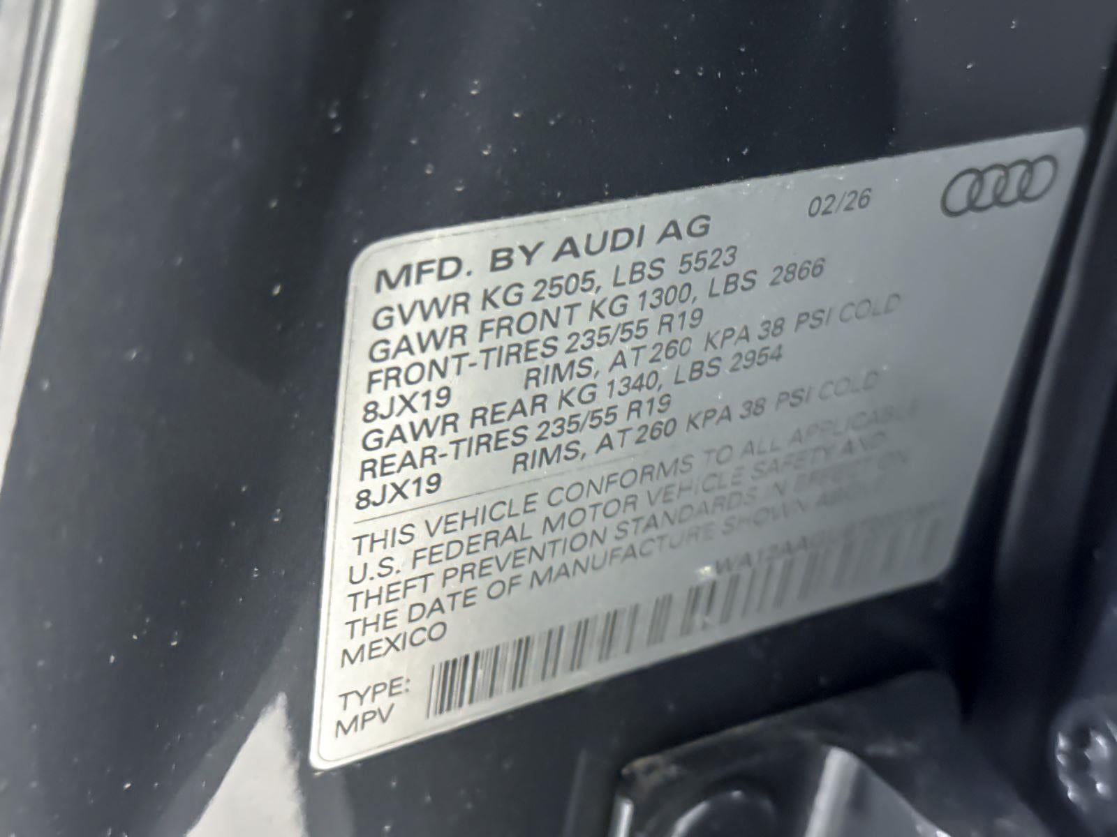 2026 Audi Q5 Premium Plus