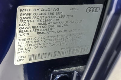 2025 Audi Q5 Premium Plus