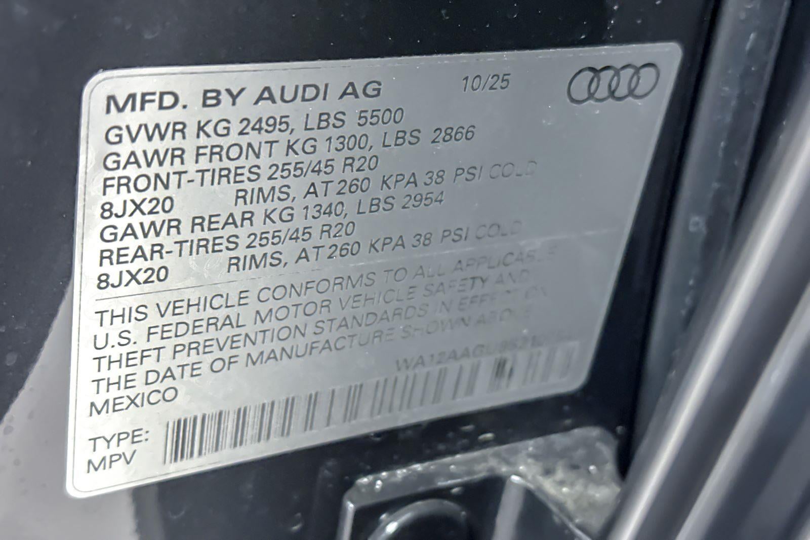 2025 Audi Q5 Premium Plus