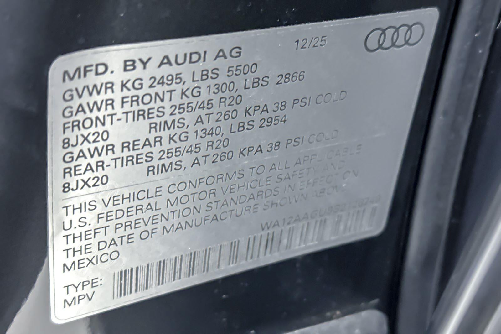 2025 Audi Q5 Premium Plus