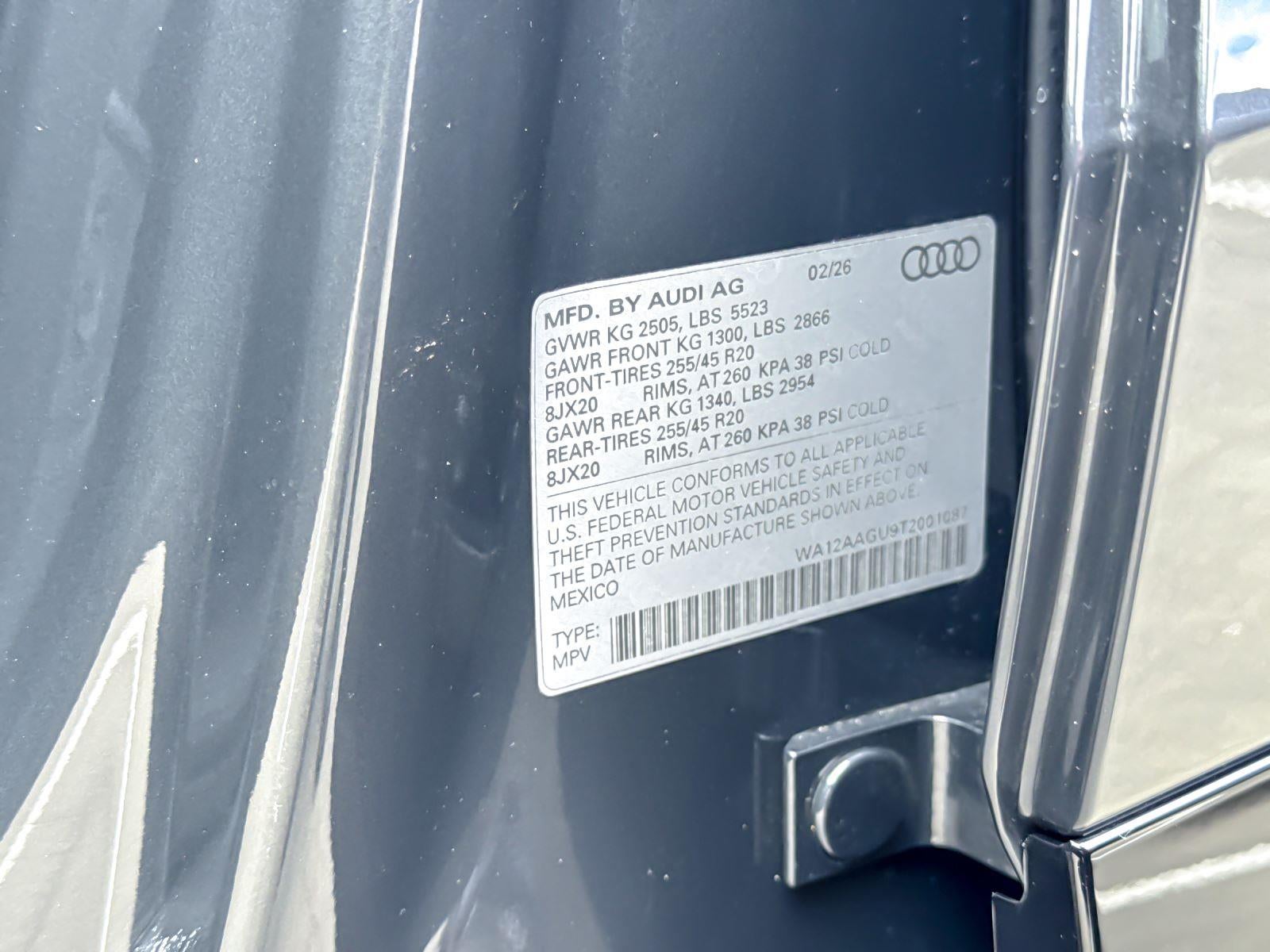 2026 Audi Q5 Premium Plus