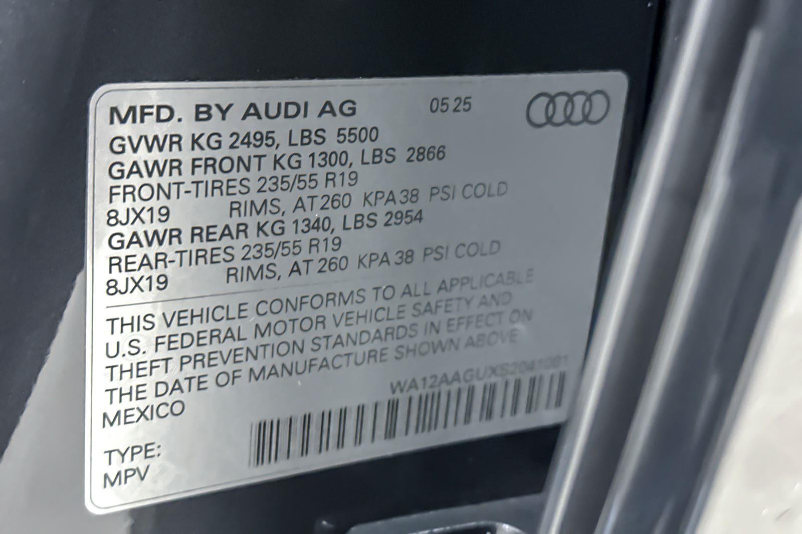 2025 Audi Q5 Premium Plus