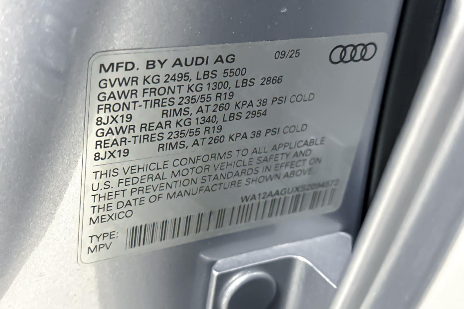2025 Audi Q5 Premium Plus