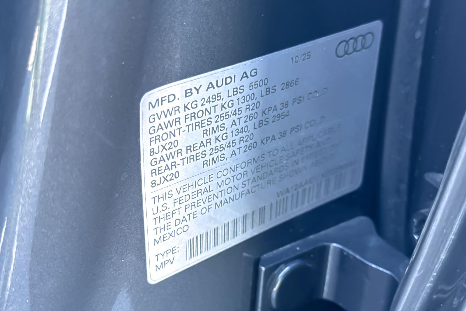 2025 Audi Q5 Premium Plus