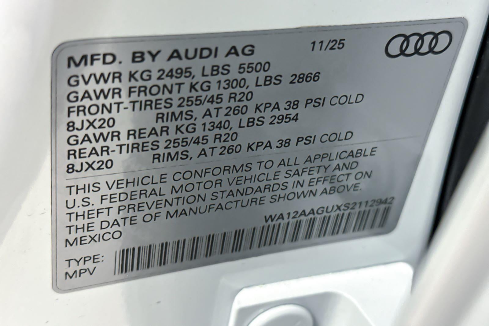 2025 Audi Q5 Premium Plus