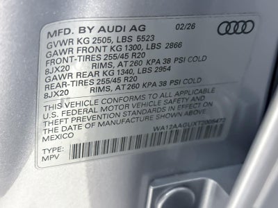 2026 Audi Q5 Premium Plus