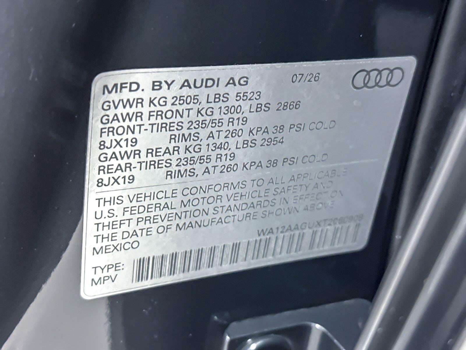 2026 Audi Q5 Premium Plus