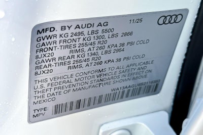 2025 Audi Q5 Prestige