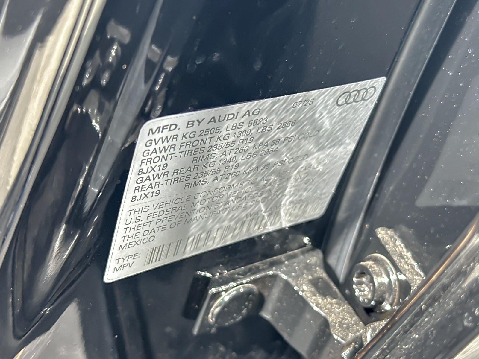 2026 Audi Q5 Premium