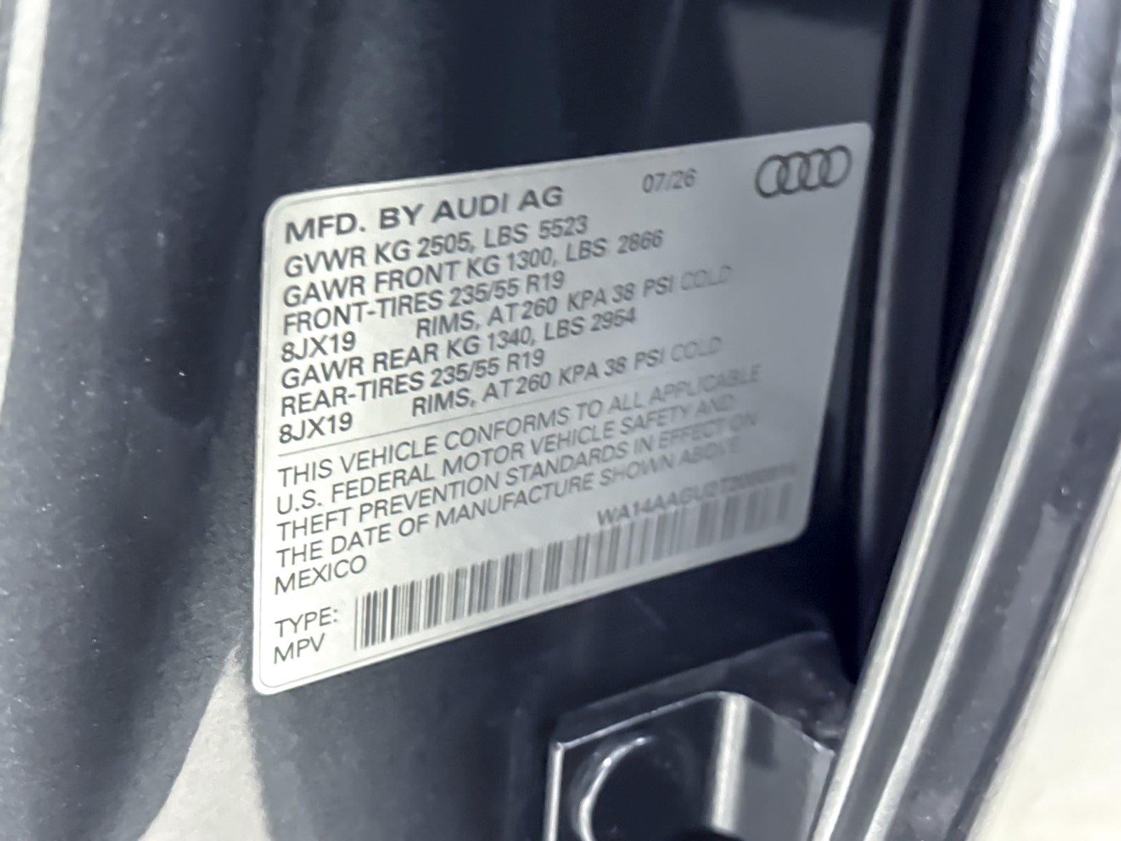 2026 Audi Q5 Premium