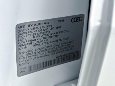 2026 Audi Q5 Premium