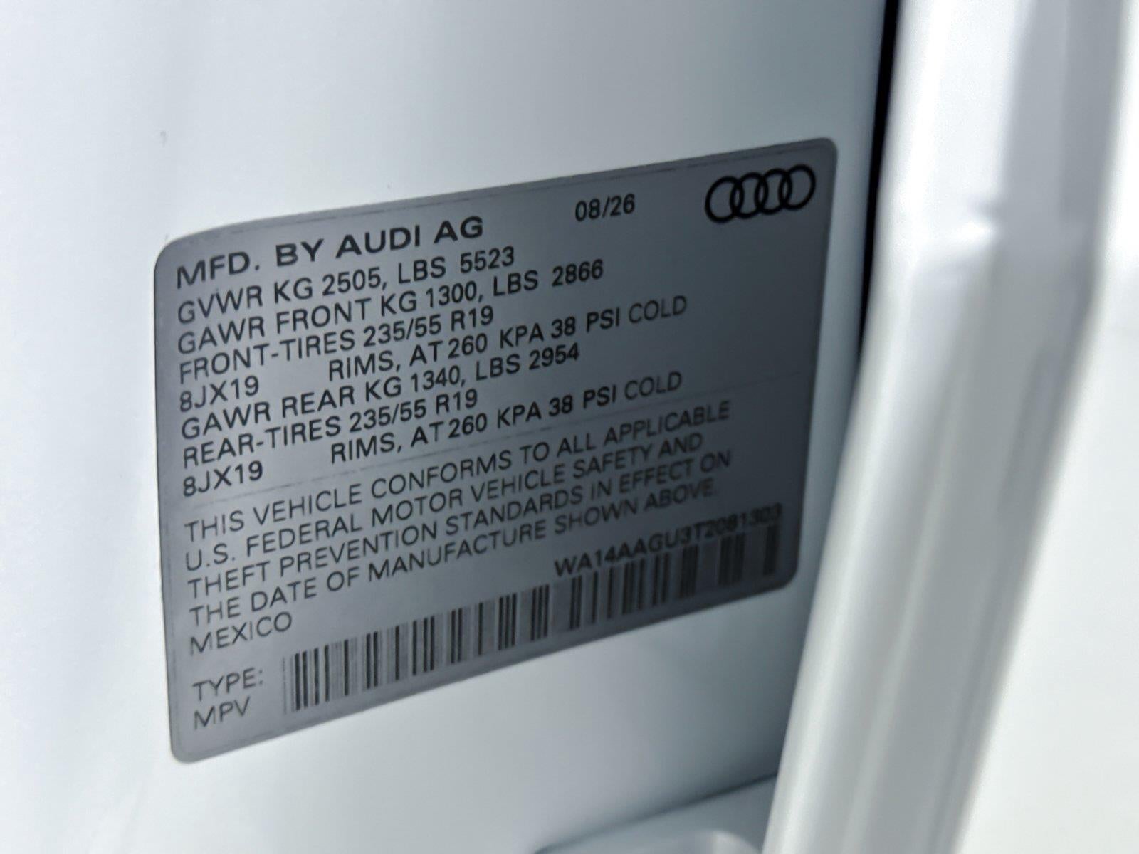 2026 Audi Q5 Premium