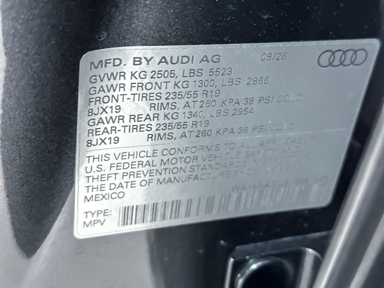 2026 Audi Q5 Premium