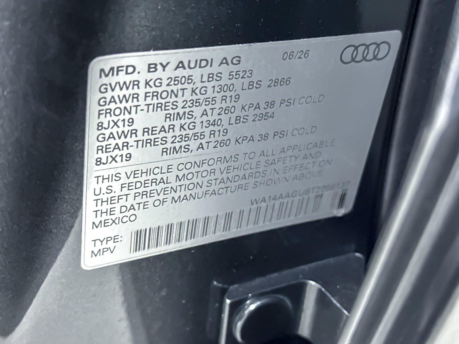 2026 Audi Q5 Premium