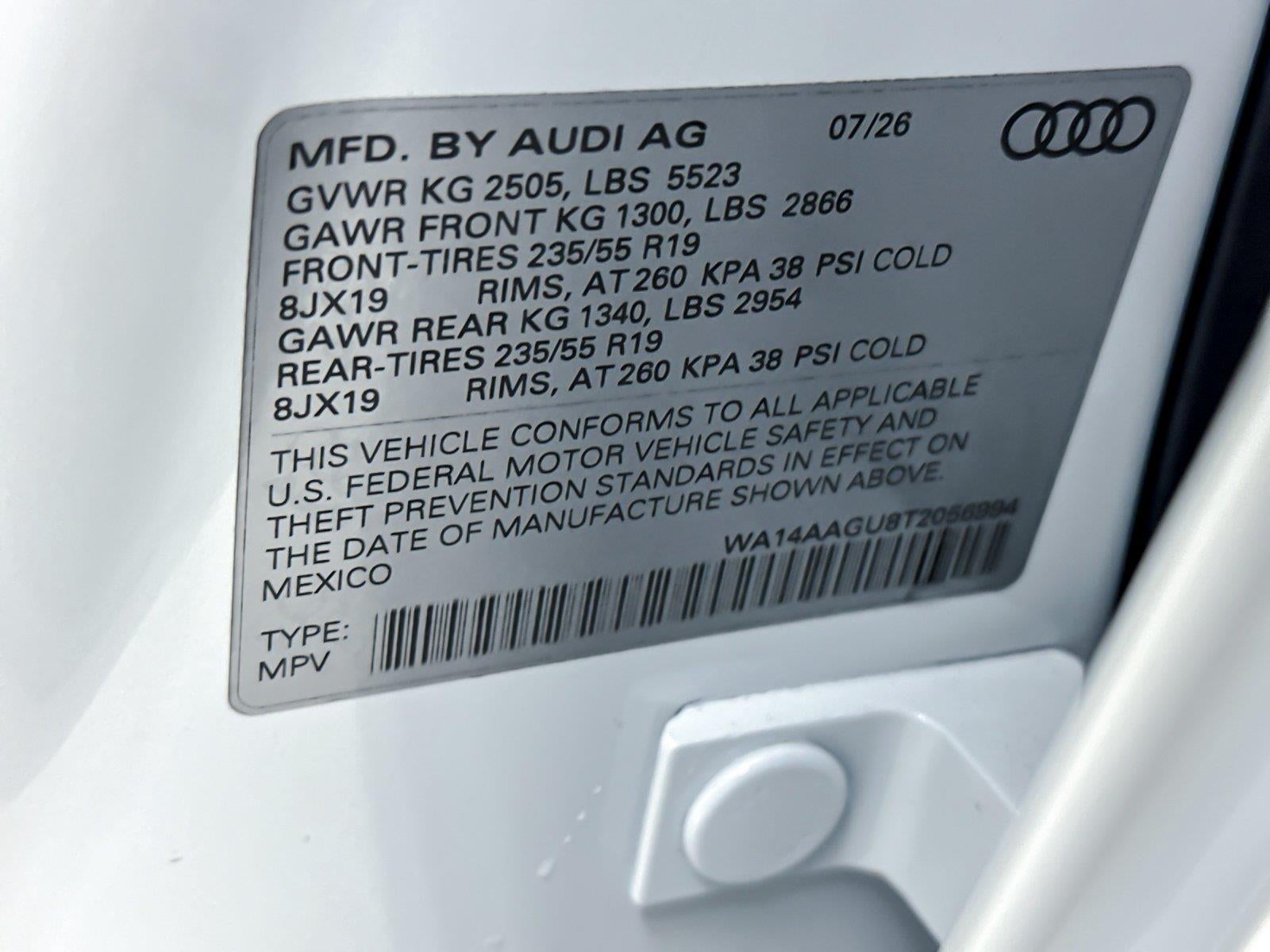 2026 Audi Q5 Premium