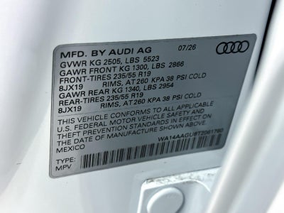 2026 Audi Q5 Premium