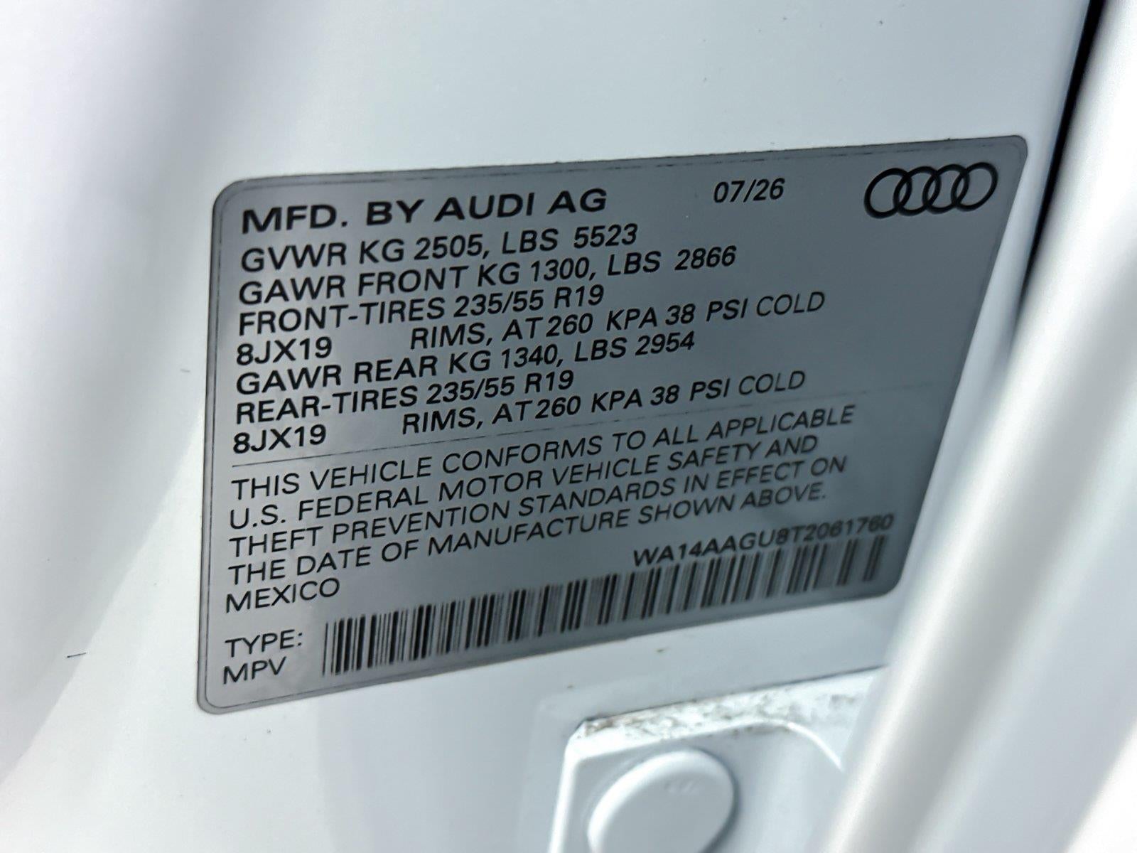 2026 Audi Q5 Premium