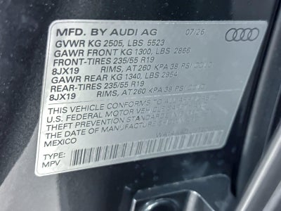 2026 Audi Q5 Premium