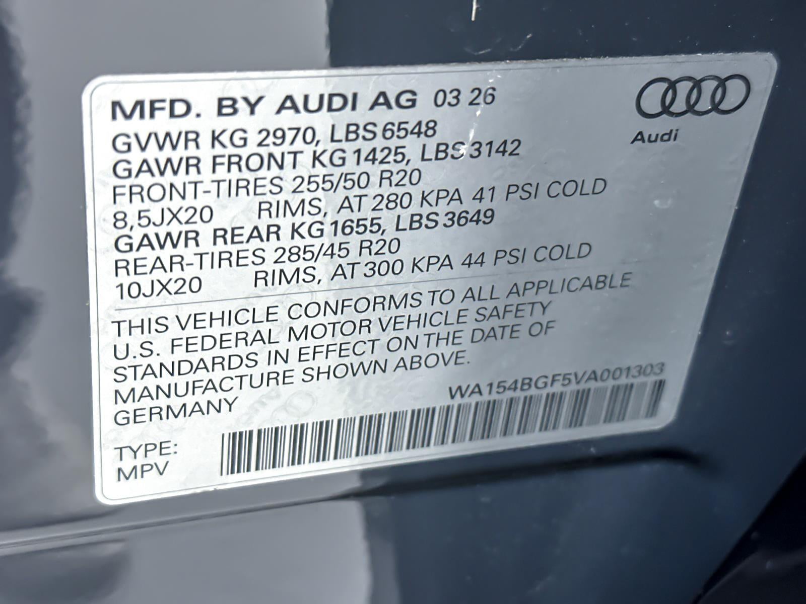 2027 Audi Q6 e-tron Premium Plus