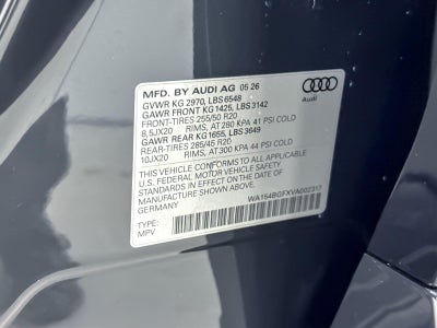 2027 Audi Q6 E-Tron Premium Plus