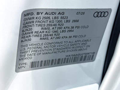 2026 Audi Q5 Premium Plus