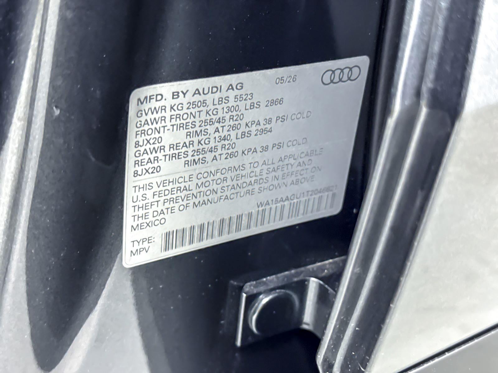 2026 Audi Q5 Premium Plus