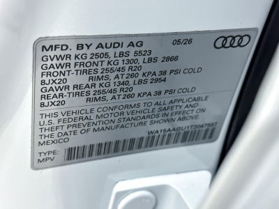 2026 Audi Q5 Premium Plus