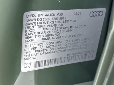 2026 Audi Q5 Premium Plus