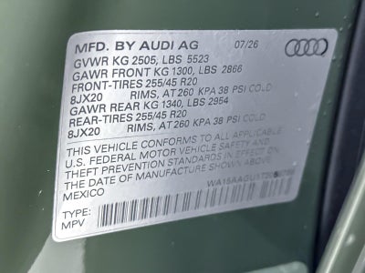 2026 Audi Q5 Premium Plus