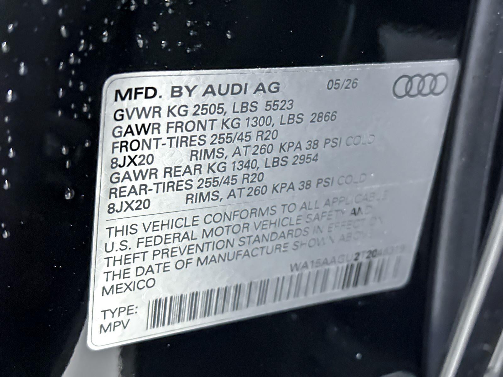 2026 Audi Q5 Premium Plus