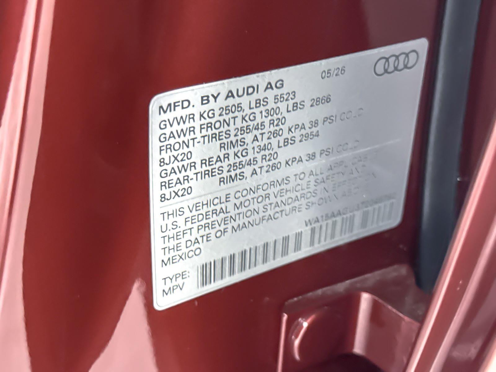 2026 Audi Q5 Premium Plus