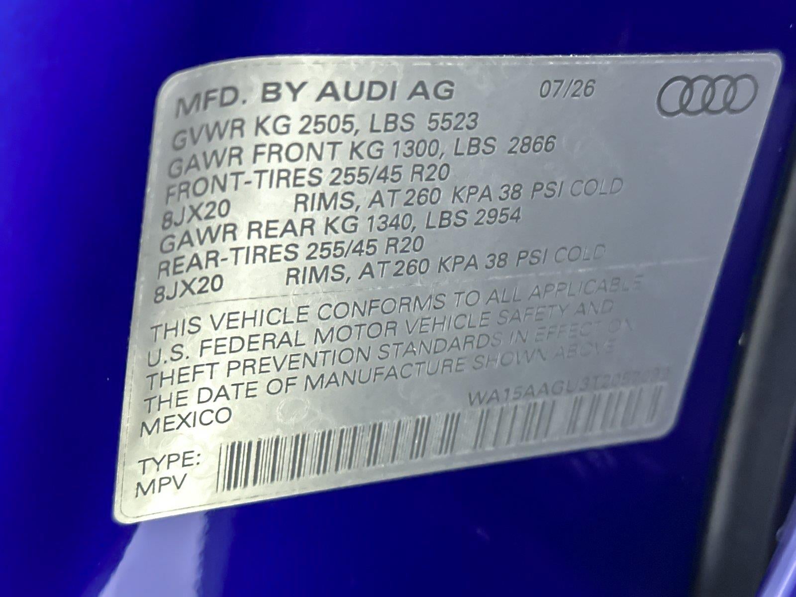 2026 Audi Q5 Premium Plus