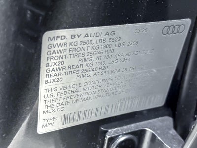 2026 Audi Q5 Premium Plus